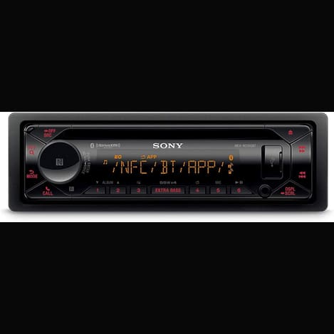 Sony MEX-N5300BT Single-DIN Bluetooth CD Receiver — Refurbished