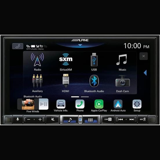 Alpine iLX-507 7" SiriusXM-Ready Digital Media Receiver — Refurbished