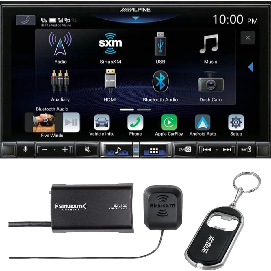 Alpine iLX-507 7" SiriusXM-Ready Digital Media Receiver — Refurbished