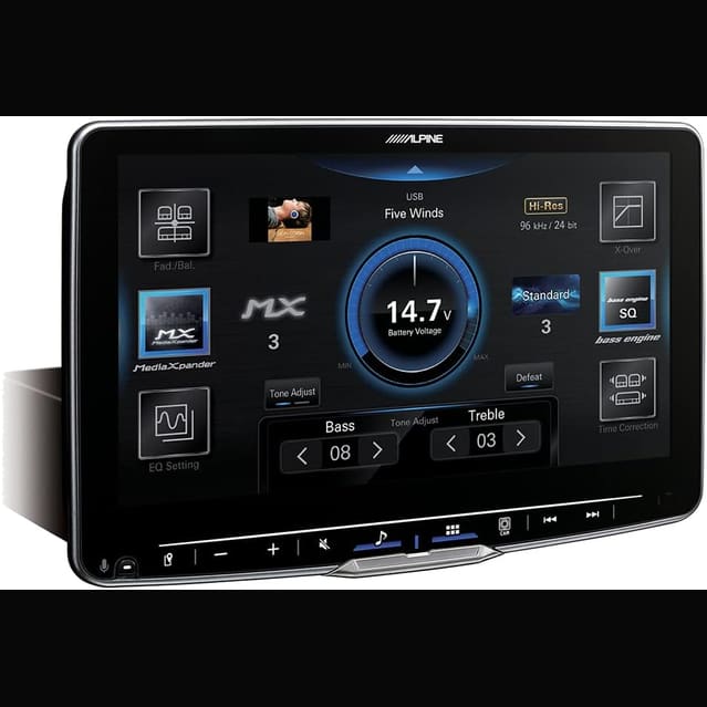 Alpine iLX-F511 11" Floating Touchscreen Receiver — Refurbished