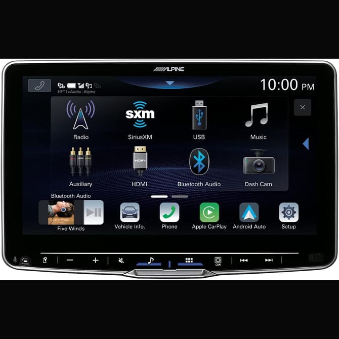 Alpine iLX-F511 11" Floating Touchscreen Receiver — Refurbished