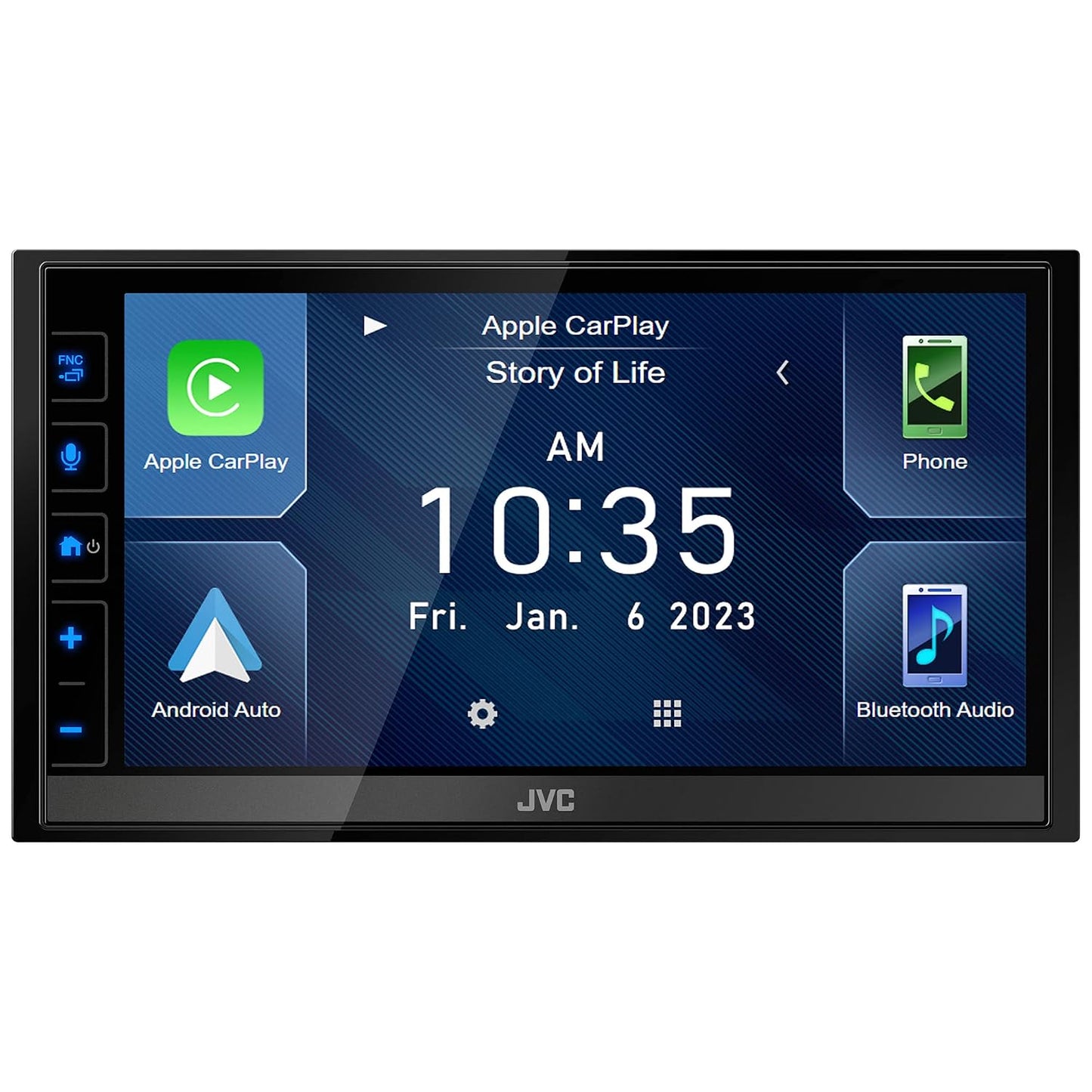 JVC KW-M785BW Wireless Touchscreen Receiver — Refurbished