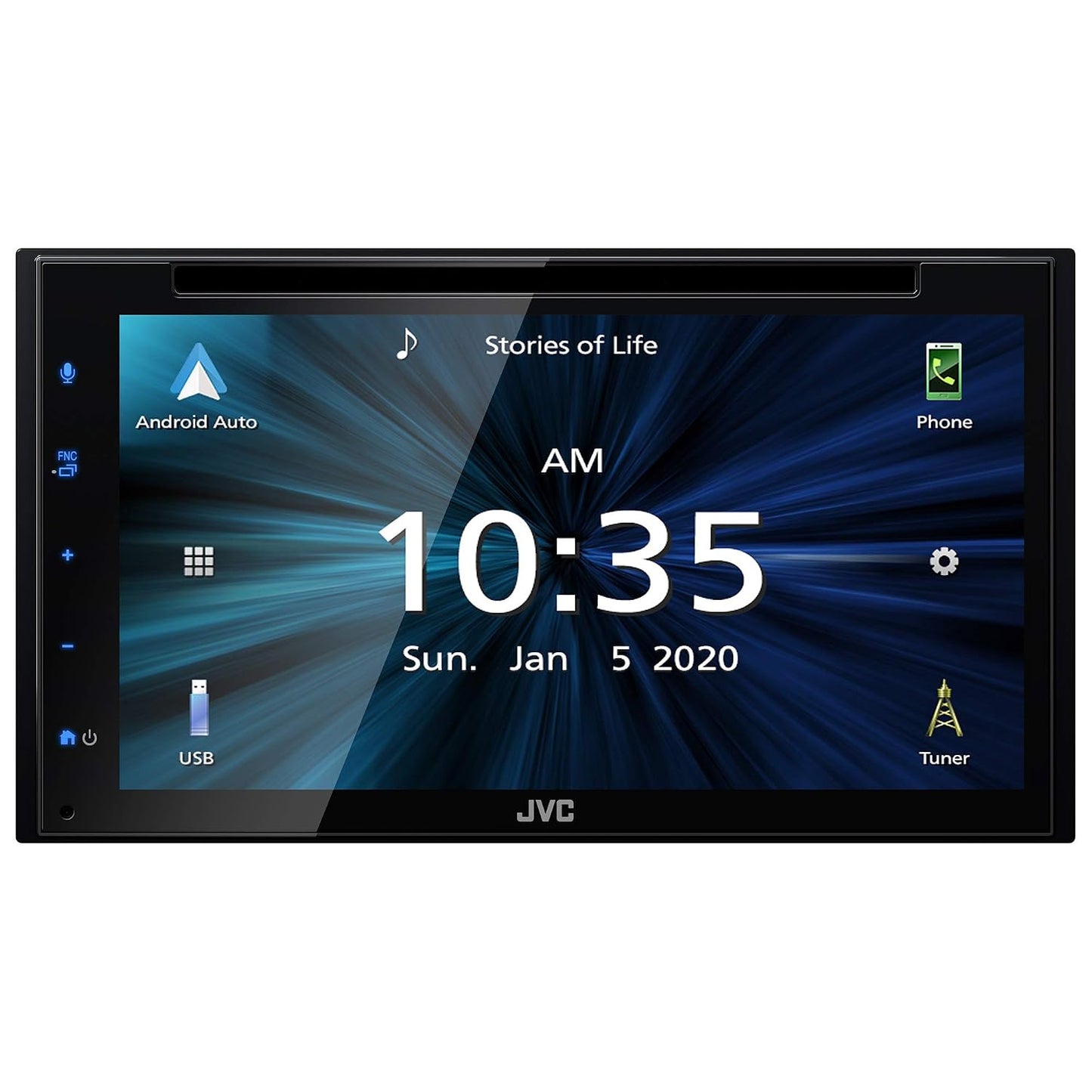 JVC KW-V660BT DVD Touchscreen Receiver — Refurbished