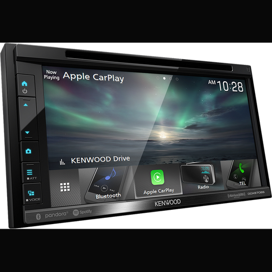 Kenwood DDX6706S 6.8" SiriusXM-Ready DVD Receiver — Refurbished