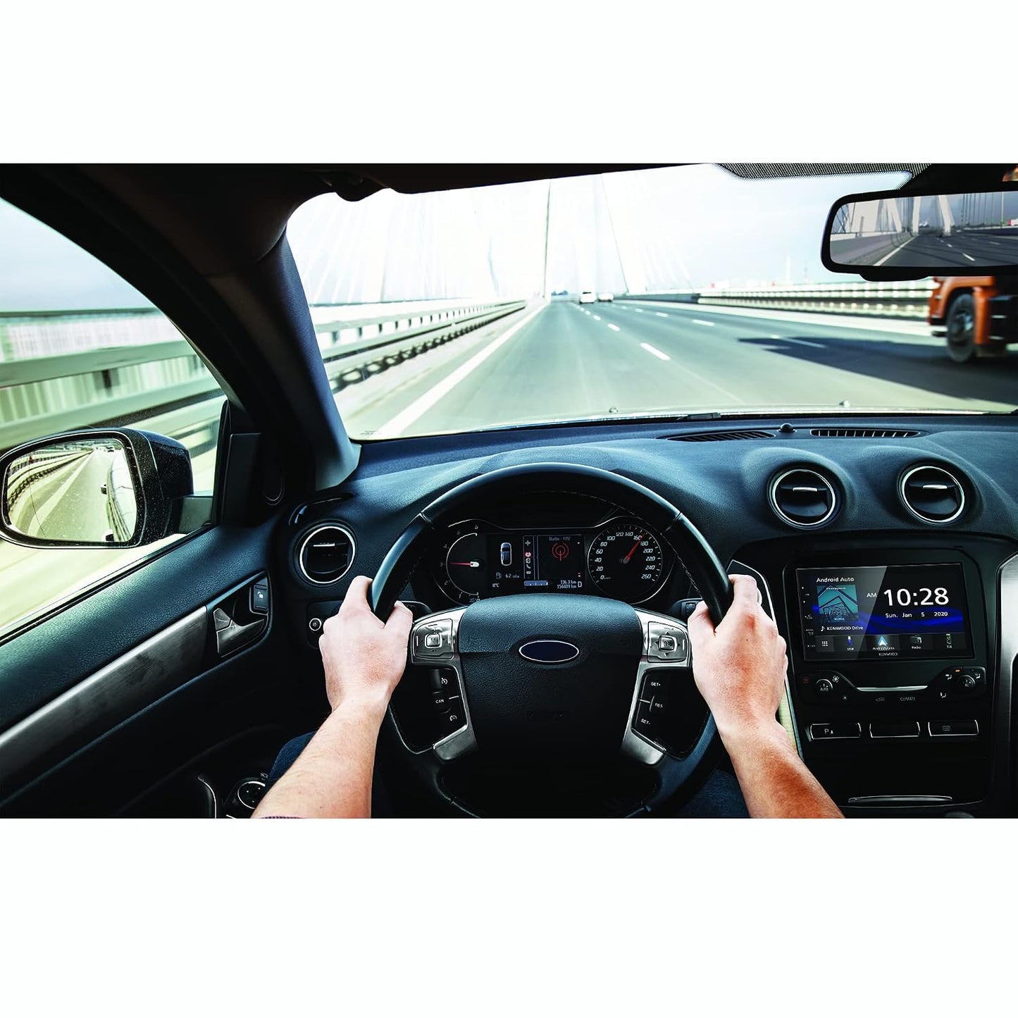 Kenwood DMX4707S 6.8" Touchscreen Receiver — Refurbished