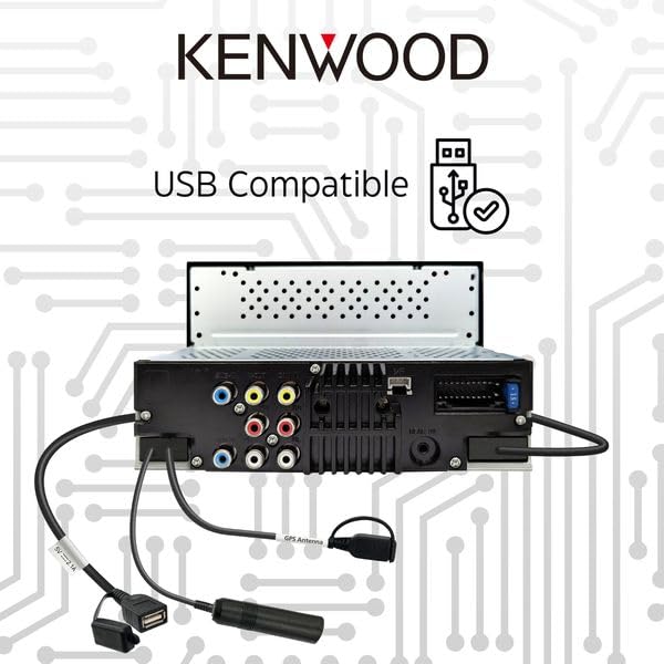 Kenwood DMX5020S 6.8" Multimedia Receiver — Refurbished