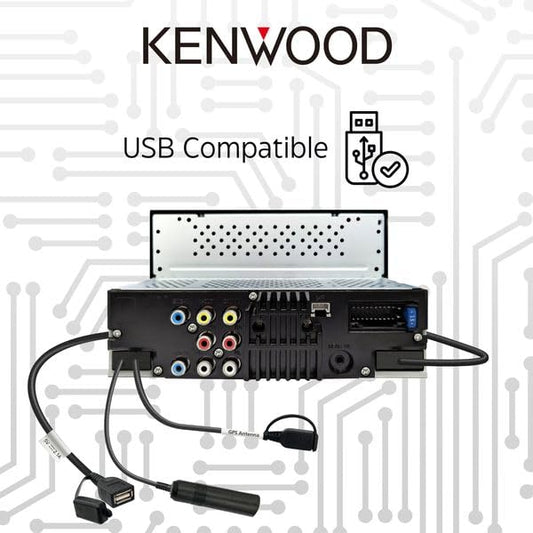 Kenwood DMX5020S 6.8" Multimedia Receiver — Refurbished