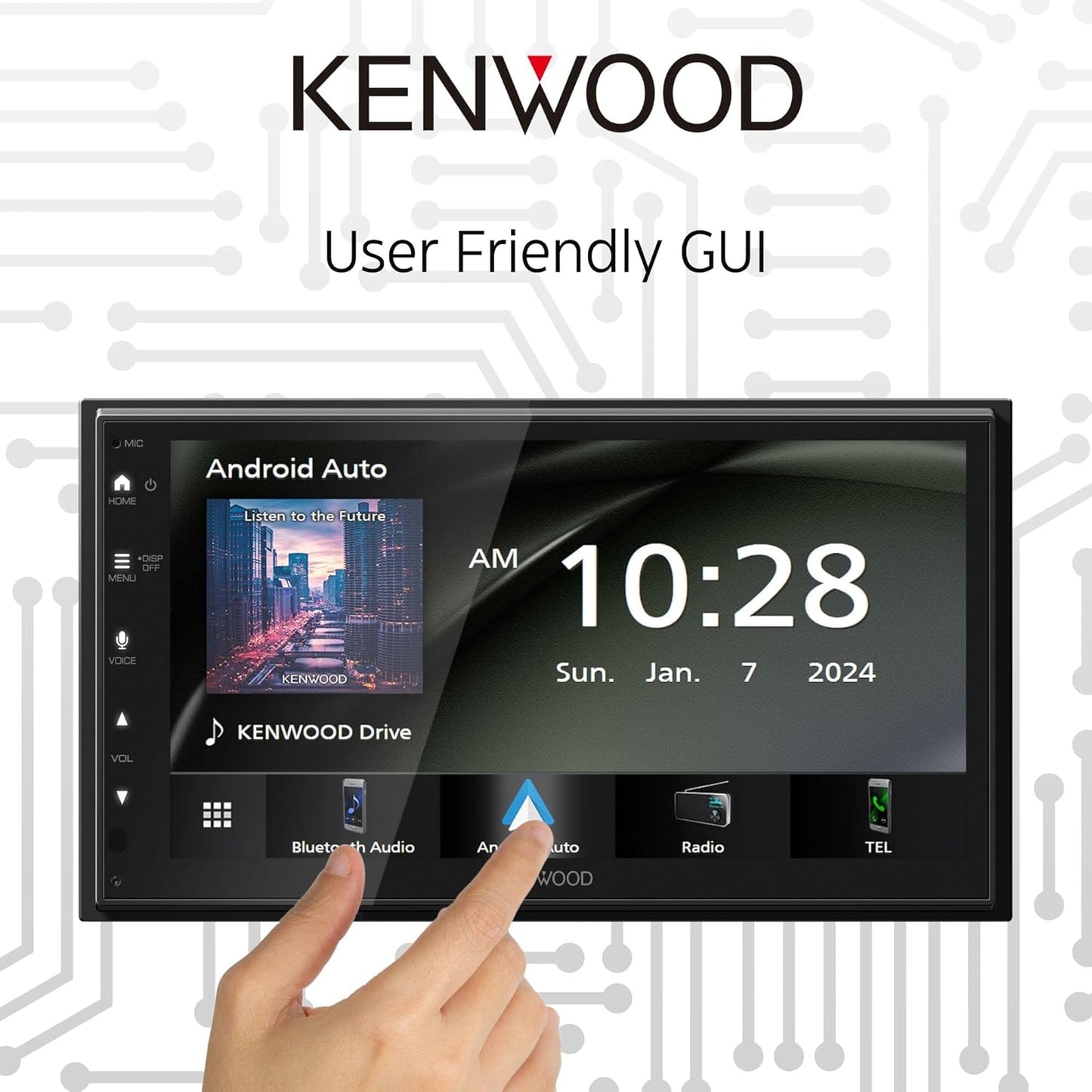 Kenwood DMX5020S 6.8" Multimedia Receiver — Refurbished