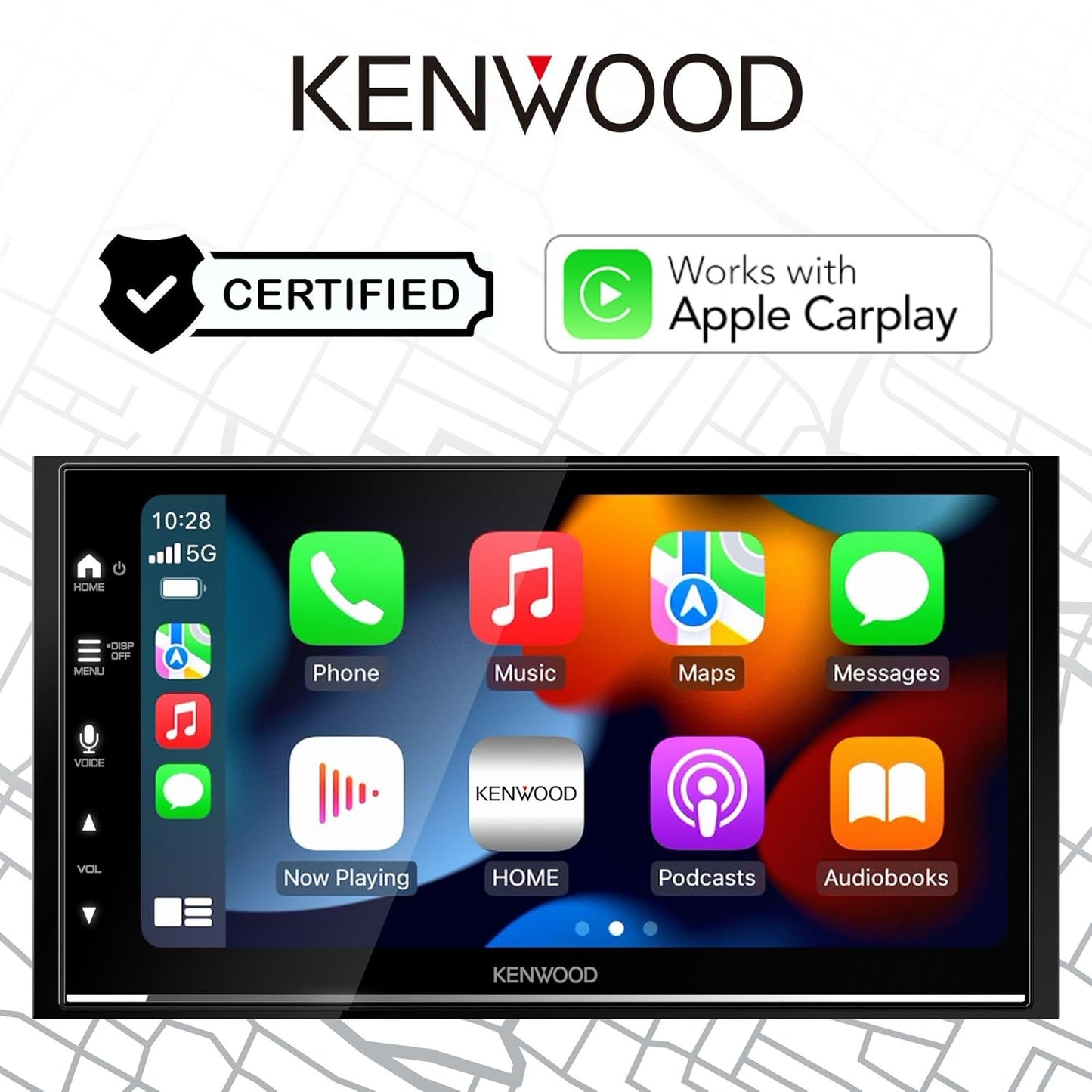 Kenwood DMX7709S SiriusXM-Ready Multimedia Receiver — Refurbished