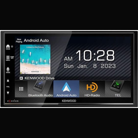 Kenwood DMX809S 6.8" SiriusXM-Ready Receiver — Refurbished