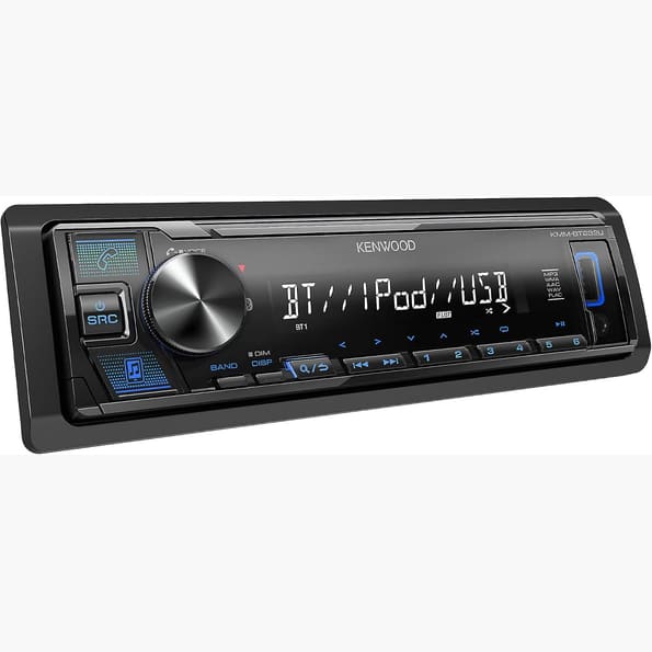 Kenwood KMM-BT232U Single-DIN Digital Media Receiver — Refurbished