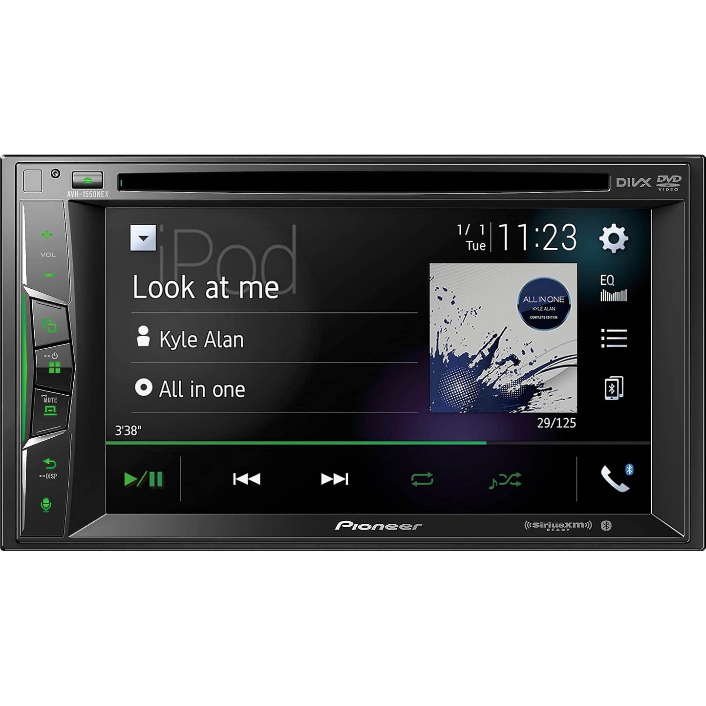 Pioneer AVH-1550NEX 6.2" SiriusXM-Ready DVD Receiver — Refurbished