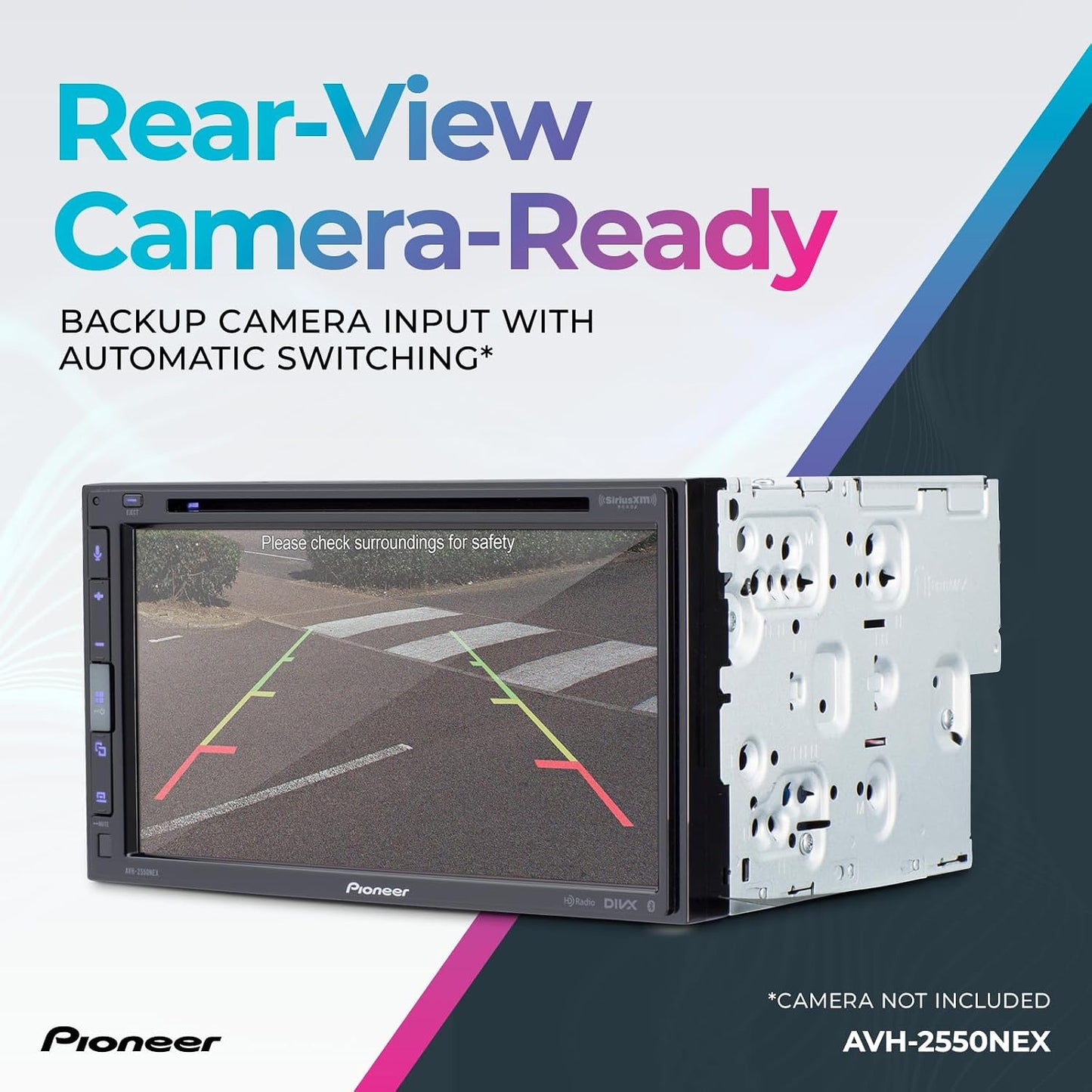 Pioneer AVH-2550NEX 6.8" SiriusXM-Ready DVD Receiver — Refurbished