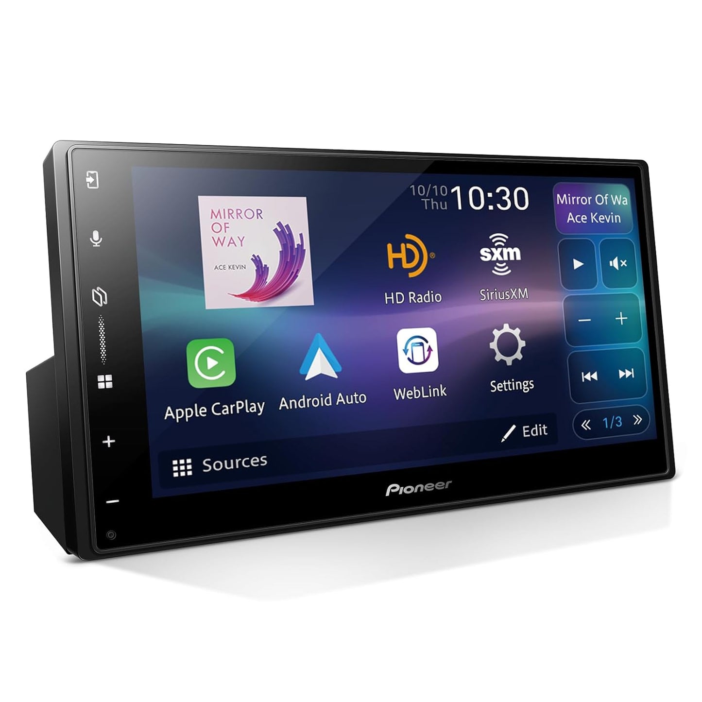 Pioneer DMH-2000NEX Double-DIN Multimedia Receiver — Refurbished