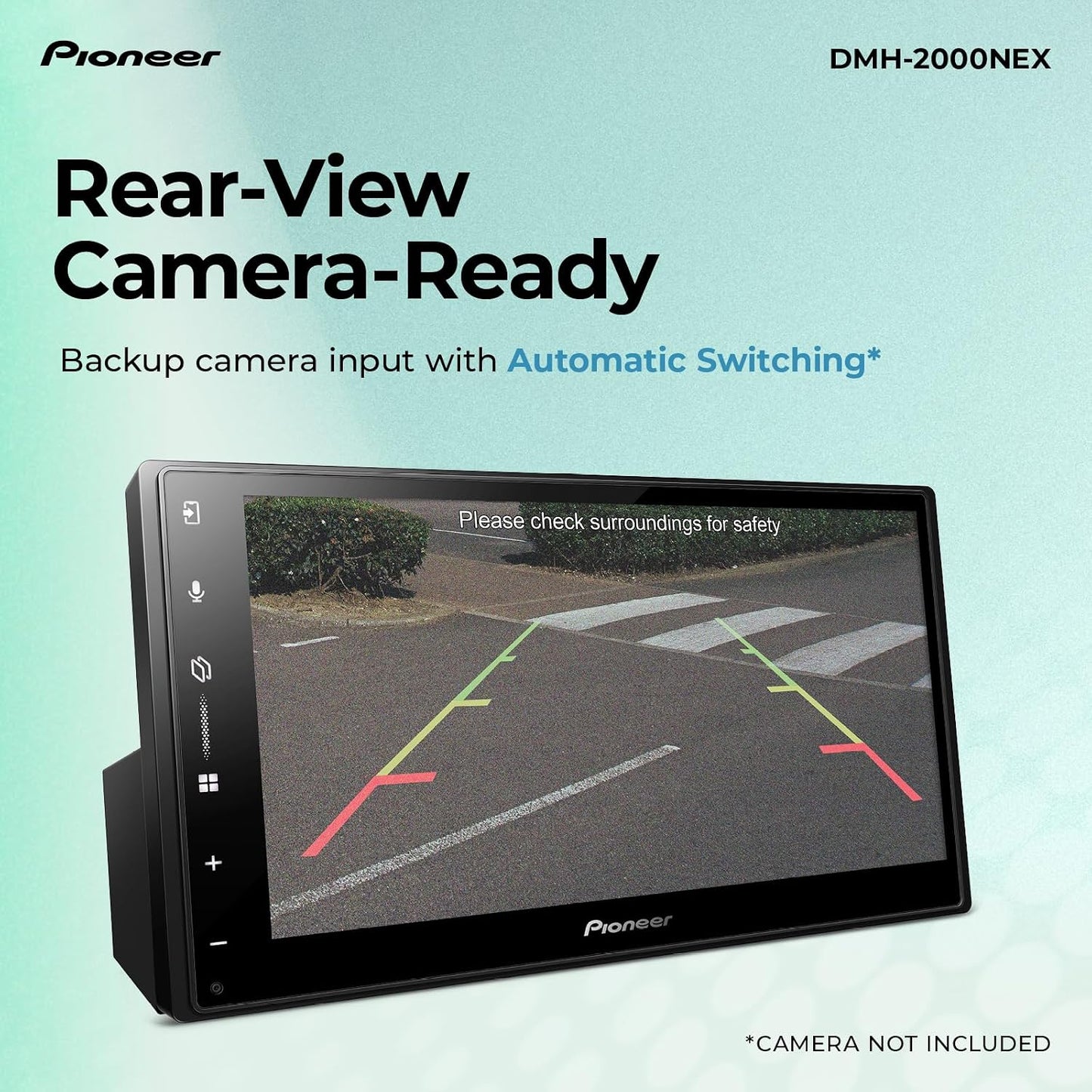 Pioneer DMH-2000NEX Double-DIN Multimedia Receiver — Refurbished