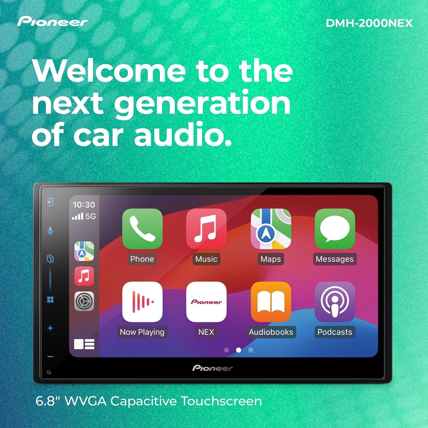 Pioneer DMH-2000NEX Double-DIN Multimedia Receiver — Refurbished