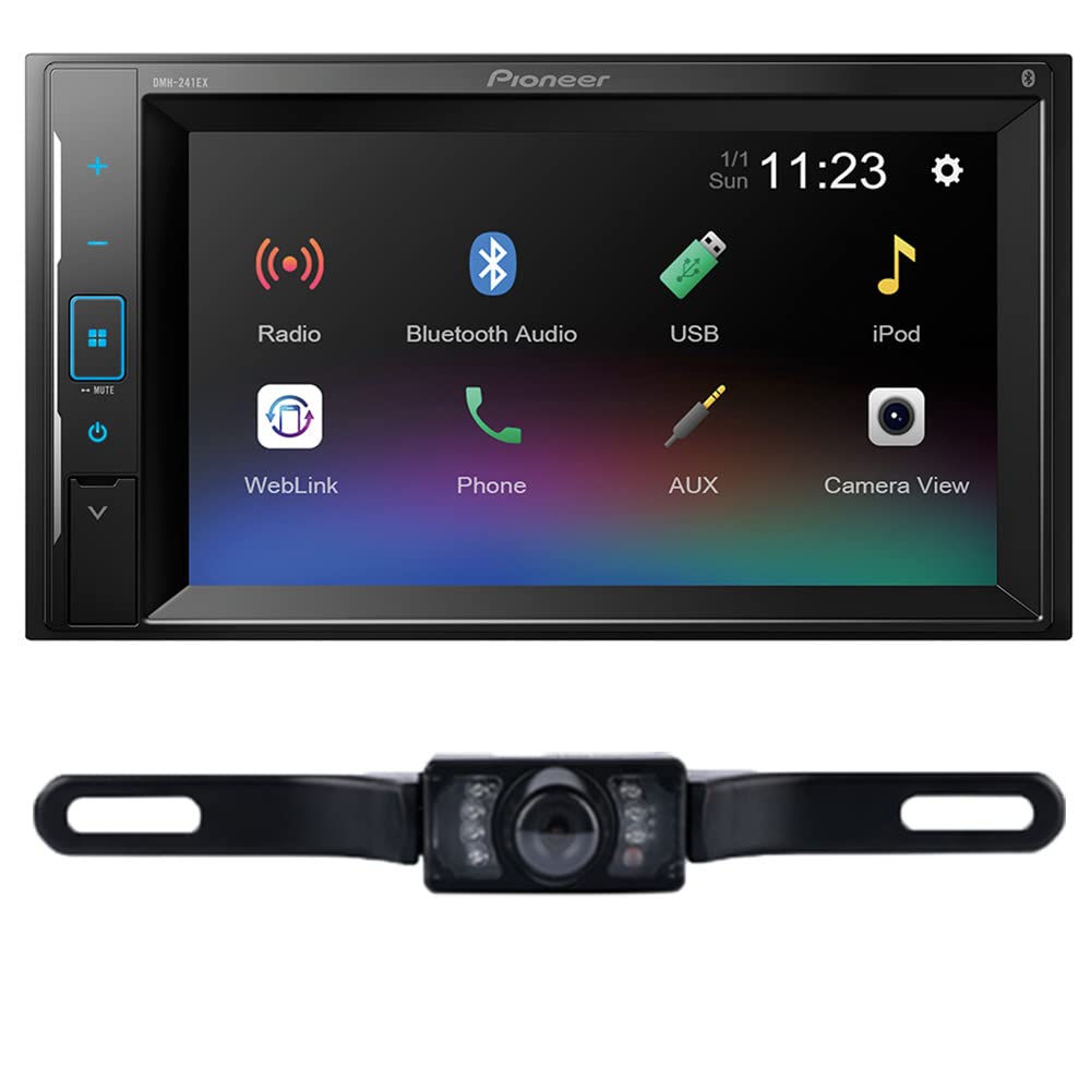 Pioneer DMH-241EX 6.2" Touchscreen Multimedia Receiver — Refurbished